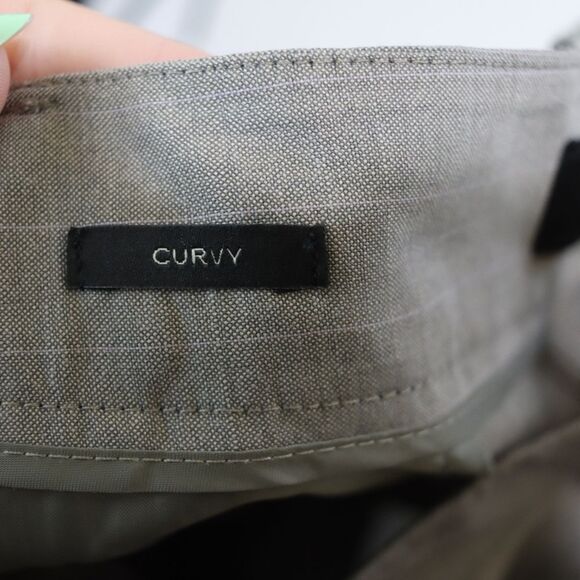 Talbots Gray Pine Stripe Women's Trousers 12 Petite - Picture 11 of 12